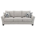 thumbnail image 4 of Tomkins 3-piece Boucle Upholstered Sofa Set Light Grey, 4 of 20