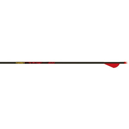 - Gold Tip Velocity Arrows with Raptor Vane, Pack of 6, Black, 340