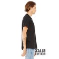 thumbnail image 3 of Bella Canvas Mens Jersey V-Neck Tee, 2XL, Black Heather, 3 of 3