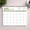 B, variant on 18 Monthly Wall Calendar July 2026 to December 2027, English Planner Calendar with Monthly Grid, Home Office School Organizer 11.3x8.5in