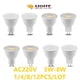 thumbnail image 2 of Foco LED GU10 MR16 AC220V 110V superbrillante, reemplazo de luz blanca cálida, lámpara halógena adecuada para cocina, 50W, 100W, 1-12 unidades, 2 of 4