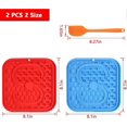 thumbnail image 3 of Dog Lick Mat. BPA-free. 3 pcs Dog Lick Mat with Suction Cup (Blue Dogs, 3 of 5
