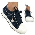 thumbnail image 3 of Women’s Casual Shoes For Everyday Use Flower On Design And Work Lightweight And Versatile Flat Sneakers Comfortable Sole Footwear, 3 of 7