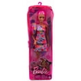 thumbnail image 7 of Barbie Fashionistas Doll #189 in Floral Dress with Prosthetic Leg, Pink Hair & Accessories, 7 of 7