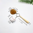 thumbnail image 2 of Baseball Keychain, 2Pcs Baseball Key Holders Three-dimensional Pendant Decorations Creative Keychain Toy Home Storage, 2 of 7
