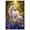 Unframe-style, variant on Magical Unicorn Mother and Foal in Enchanted Forest Wall Art Canvas Prints,Fantasy Fairy Tale Decor with Butterflies and Glowing Flowers for Bedroom Living Room