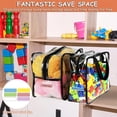 thumbnail image 3 of Clear Toiletry Bag, Large Makeup Organizer, Transparent Cosmetic Case for Travel, Pouch for Women, Vacation Travel & Easter Gifts, 1pcs A, 3 of 7