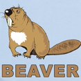 thumbnail image 2 of CafePress - Beaver Infant Bodysuit - Baby Light Bodysuit, Size Newborn - 24 Months, 2 of 4