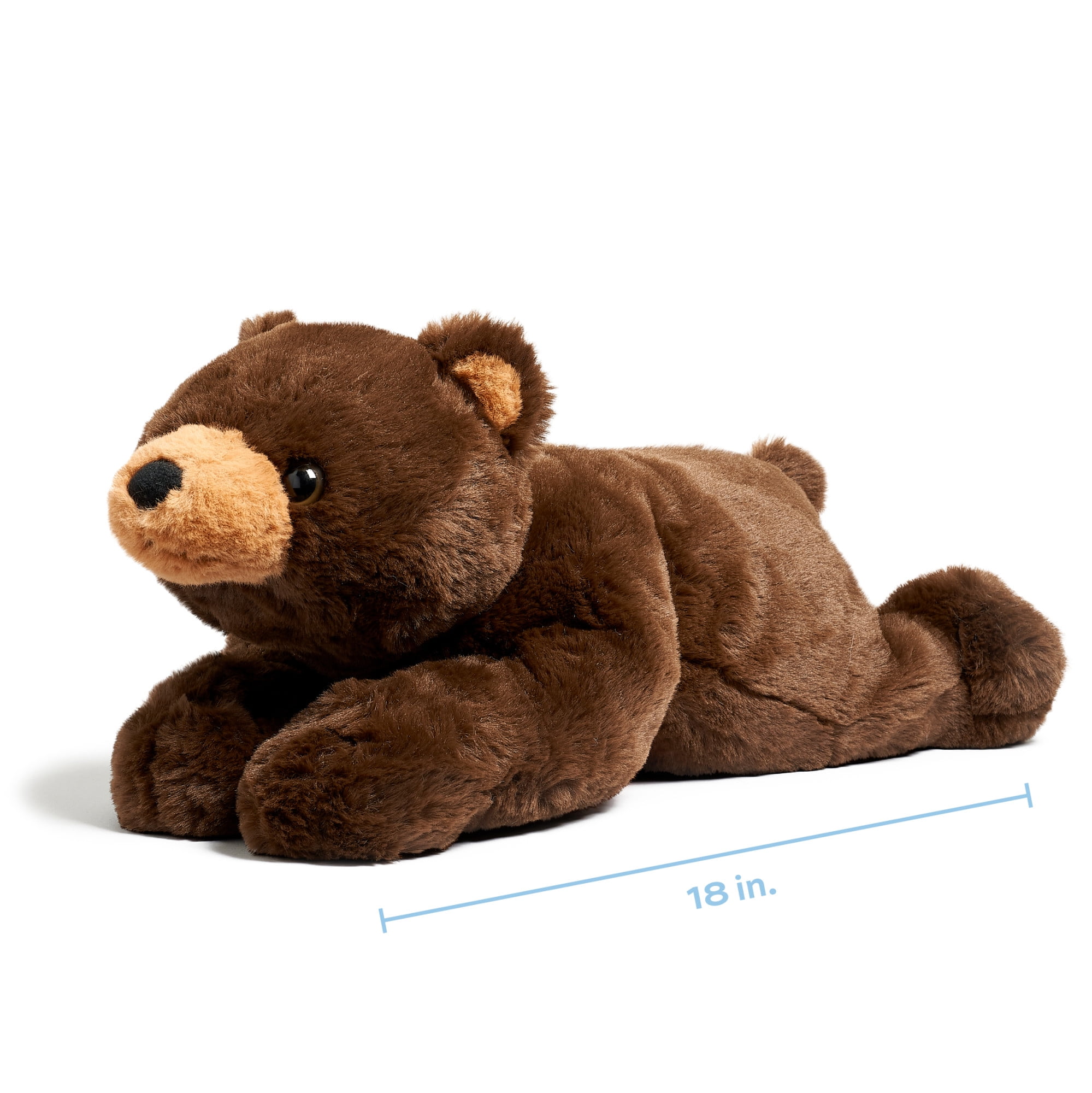Hugs & Cuddles™ 18" Weighted Plush Bear, 2.5 lb Soft Sensory Calming Companion for Kids Ages 3+
