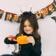 thumbnail image 1 of Halloween Headband Pumpkin Spider Hair Halloween Party Environment Layout Radial Headband, 1 of 5