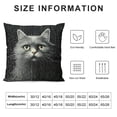 thumbnail image 5 of MDO  Christmas Cat Pillow Covers 18x18,cat Throw Pillow,Cat Pillow Cases,Merry Christmas cat Pillow Cover,Cat Gifts for Cat Lovers,cat Christmas Pillows,Christmas cat Decorations, 5 of 5