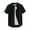 Black, variant on DcGZvy Men's Shirts Comfy Men Beach Shirts Plain Tshirts Mens Short Sleeve T Shirts Dressy T Shirts for Men Vacation Shirts for Men Summer Shirts Men XXL