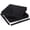 Black/Purple, variant on 1'' Ultra-Thick 24 Sq Ft Rubber Top Gym Flooring for Gym, 6 Tiles High Density EVA Exercise Mats, Interlocking Puzzle Mats for Workout, Floor & Equipment Protection, Black