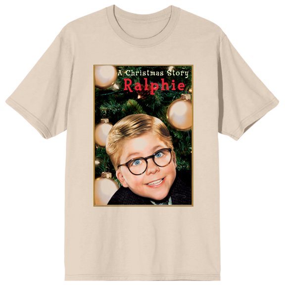 A Christmas Story Ralphie Poster Art Unisex Natural T-shirt-Medium