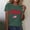 A485 Green, variant on Xdegoge USA American Flag Tops for Women 4th Of July Patriotic Shirts Graphic Tees Short Sleeve Crewneck Casual Loose Fit Soft Breathable Summer Independence Day Holiday Fashionable Outfits