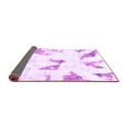 thumbnail image 2 of Ahgly Company Indoor Square Abstract Purple Modern Area Rugs, 3' Square, 2 of 4