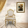 thumbnail image 3 of Azim, Roya 13x18 Gold Ornate Wood Framed with Double Matting Museum Art Print Titled - At The Club, 3 of 4