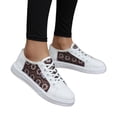 thumbnail image 6 of CHWshoes Women's Mesh Lace Floral Lace Up Fashion Sneakers Hollow Out Breathable Low-Top Shoes, Suitable for Sports, Daily Walks Outdoor Dressy Casual Footwear Coffee Size 39, 6 of 7