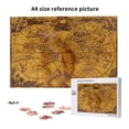 thumbnail image 6 of Rateoe Vintage Map Pattern Wooden Picture Puzzle ,1000 Piece Jigsaw Puzzle ,Family Fun Puzzle, Home Décor Puzzle, Gift Puzzle(Horizontal style), 6 of 9
