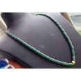 thumbnail image 2 of Certified Green Burma Natural A JADE Jadeite bead Beads Circle Bamboo Necklace 24 inches 654609 TN, 2 of 11