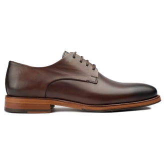 Thomas & Vine Mens Taggert Plain Toe Lace-up Derby - Walmart.com display picture 1