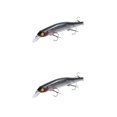 thumbnail image 3 of Advancent Señuelo artificial Swimbait Hook Hard Bait 3D Eyes Señuelo de hundimiento lento Crankbait Aparejos de pesca Wobblers Crankbaits Carp Bass Type1 NO1 Advancent CBP151166, 3 of 6
