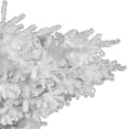 thumbnail image 2 of Vickerman Arbre de Noël Artificiel Non Éclairé 5 Pieds avec Support, Blanc, 2 of 5
