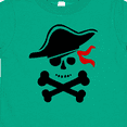 thumbnail image 4 of Inktastic Pirate Skull and Cross Bones Boys or Girls Toddler T-Shirt, 4 of 5
