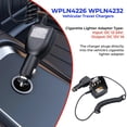 thumbnail image 5 of RLN6433 WPLN4226  Vehicle Travel Car Charger For Motorola XPR3000 XPR3500 XPR7550 DP4400 DP4401 DP4601 DP4800 APX4000 APX3000 APX1000 Radio PMNN4077  PMNN4409 PMNN4412 Battery Car Charger Case, 5 of 10