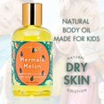 thumbnail image 2 of Mermaid Melon Kids Natural Body Oil - 4 oz by LatherGreen, 2 of 11