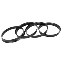 4pcs OD 110mm to ID 106mm Aluminium Alloy Car Hub Centric Rings Wheel