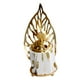 thumbnail image 3 of Soporte De Quemador De De Bobina Soporte De Quemador De censer De Cerámica Decoración Para Hogar Del Té Oro blanco, 3 of 9