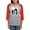 Heather/Red, variant on CafePress - NC Guardian Ad Litem Women's Baseball T Shirt - Womens Baseball Tee