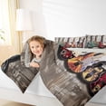 thumbnail image 4 of Homewish 3D Guitar Full Size Comforter Sets for Men, Musical Instruments Bedding Comforter Set, Rock and Roll Music Reversible Bedding Sets, Breathable Home Decor, 3 Pieces, 4 of 8