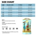thumbnail image 6 of Bingfone African Women Pattern Men's Tank Tops Workout Sleeveless Tee Shirts Running Beach Tanks for Men-3X-Large, 6 of 8
