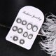 thumbnail image 2 of unbranded 5Pares Aretes Vintage De Para Mujer Regalo Para Aniversarios Y Fiesta, 2 of 7