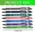 thumbnail image 3 of Back To School Sarcastic Daily Pen Set Funny Pen Set Of 7 Sarcastic Daily Pen Set Supplies Adult Humor Pens Weekday Pens Back To School 7ml, 3 of 6