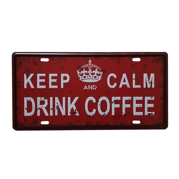 BRIGHTFUFU Letreros decorativos vintage de garaje, de metal, de hojalata, para coche, para pintar en la pared, para el hogar, el bar, la cafetería (estilo 5)