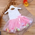 thumbnail image 5 of Splozh Tutu Dress for Girls Princess Dress Toddler Infant Bowknot Tutu Dress Tulle Dresses Baby Girls Flower Gown Outfits,Pink,1-2 Years, 5 of 5