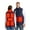 Navy, variant on Heated Jacket for Women Men Plus Size Sleeveless Quilted Vest USB Rechargeable 8 Heating Zones 3 Temperature Modes Thermal Vests Zip Up Print Unisex Winter Jackets with Pockets