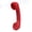 red, variant on Retro Bluetooth Handset, Wireless Vintage Phone Receiver with Mic for Hands-Free Calls, Black/Red/Blue/Pink