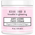 thumbnail image 1 of Crema facial antienvejecimiento KissRedE. La mejor crema hidratante antiarrugas para rostro, manos, cuello. Reduce las arrugas, las líneas finas, las patas de gallo y los ojos hinchados., 1 of 5