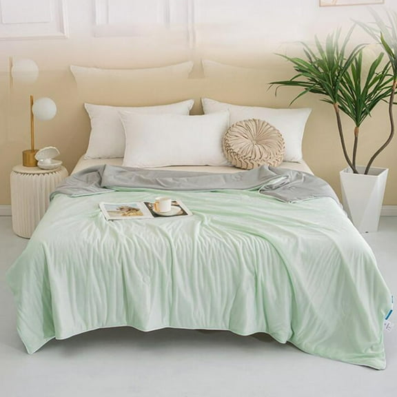 CXALSSY Bed Quilt, Twin Bed Quilt, Quilt for Bed, Summer Bed Quilt, Lightweight Bed Quilt, Summer Cooling Quilt, Small Quilt Bedding Blanket for Spring Summer Autumn, polyester