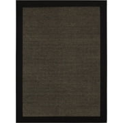 Garden Party Courtyard Indoor/Outdoor Rug, Black Tie, 5'6" x 7'6"