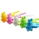 thumbnail image 4 of Clip para hacer bolas de nieve con forma de conejito, juguetes de plástico para luchar contra la nieve, juego de invierno rosa Ehuebsd  libre de BPA, 4 of 5
