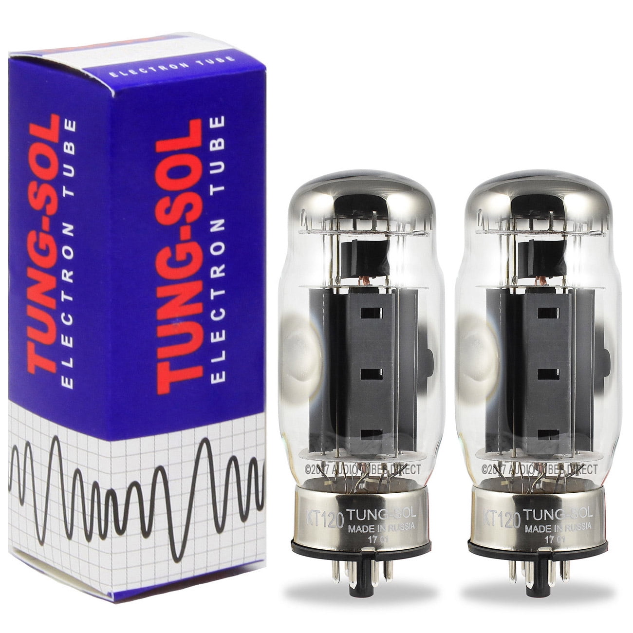 TungSol KT120 Power Vacuum Tubes Pair