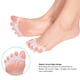 thumbnail image 2 of Separadores para enderezar dedos en martillo para aliviar el dolor de juanetes, hallux valgus, dedos torcidos y superposición, 2 of 11