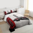 thumbnail image 3 of Homewish London Big Ben Full Size Comforter Sets 3-Piece for Teens Boys Girls,Retro Vintage Bedding Comforter Set,Happy Valentine Lightweight Bedding Sets,Microfiber Bedroom Decor, 3 of 8