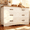 Brown&White, variant on Lofka 6 Drawer Dresser for Bedroom