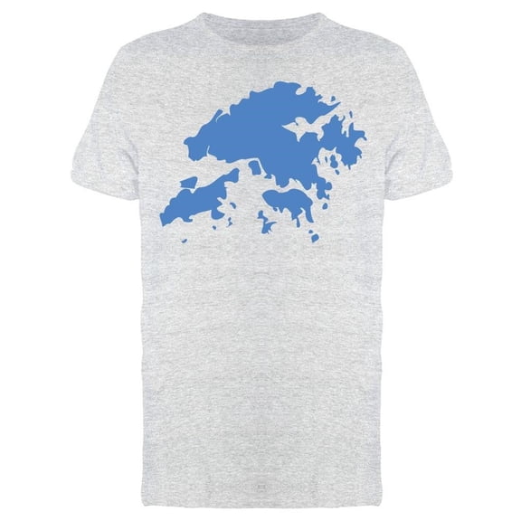 Hong Kong Map Country Tee Men's -Image by Shutterstock